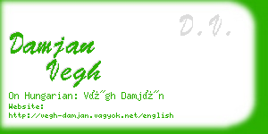 damjan vegh business card